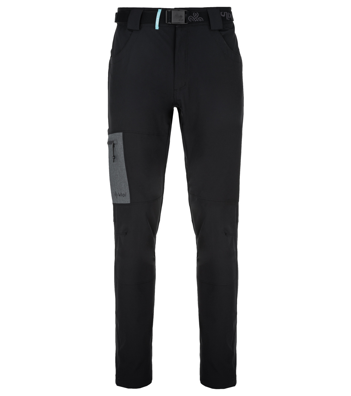 KILPI Pánské outdoorové kalhoty - větší velikosti LIGNE-M RMX205KIBLK Černá 4XL