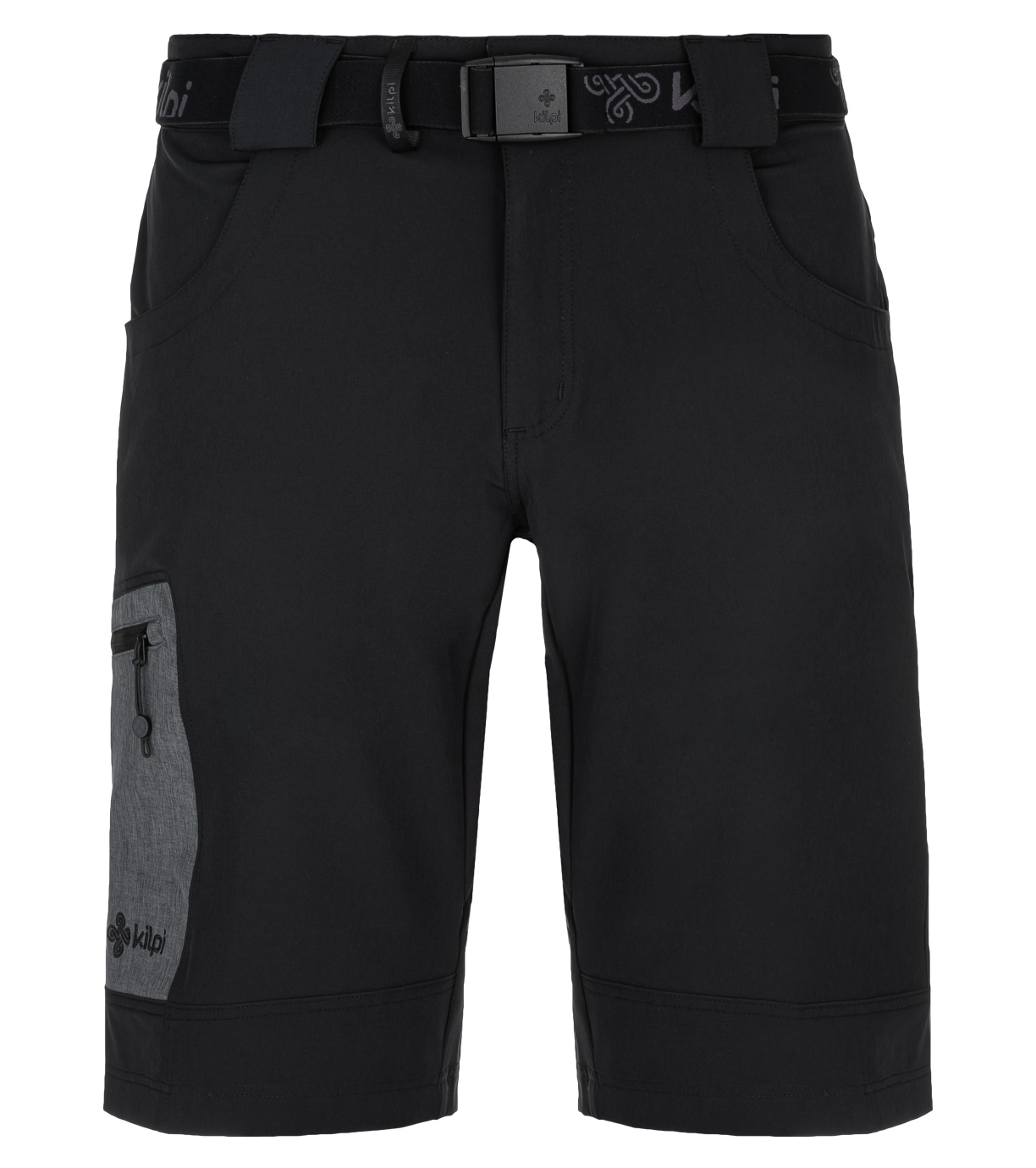 KILPI Pánské outdoorové šortky - větší velikosti NAVIA-M RMX208KIBLK Černá 4XL