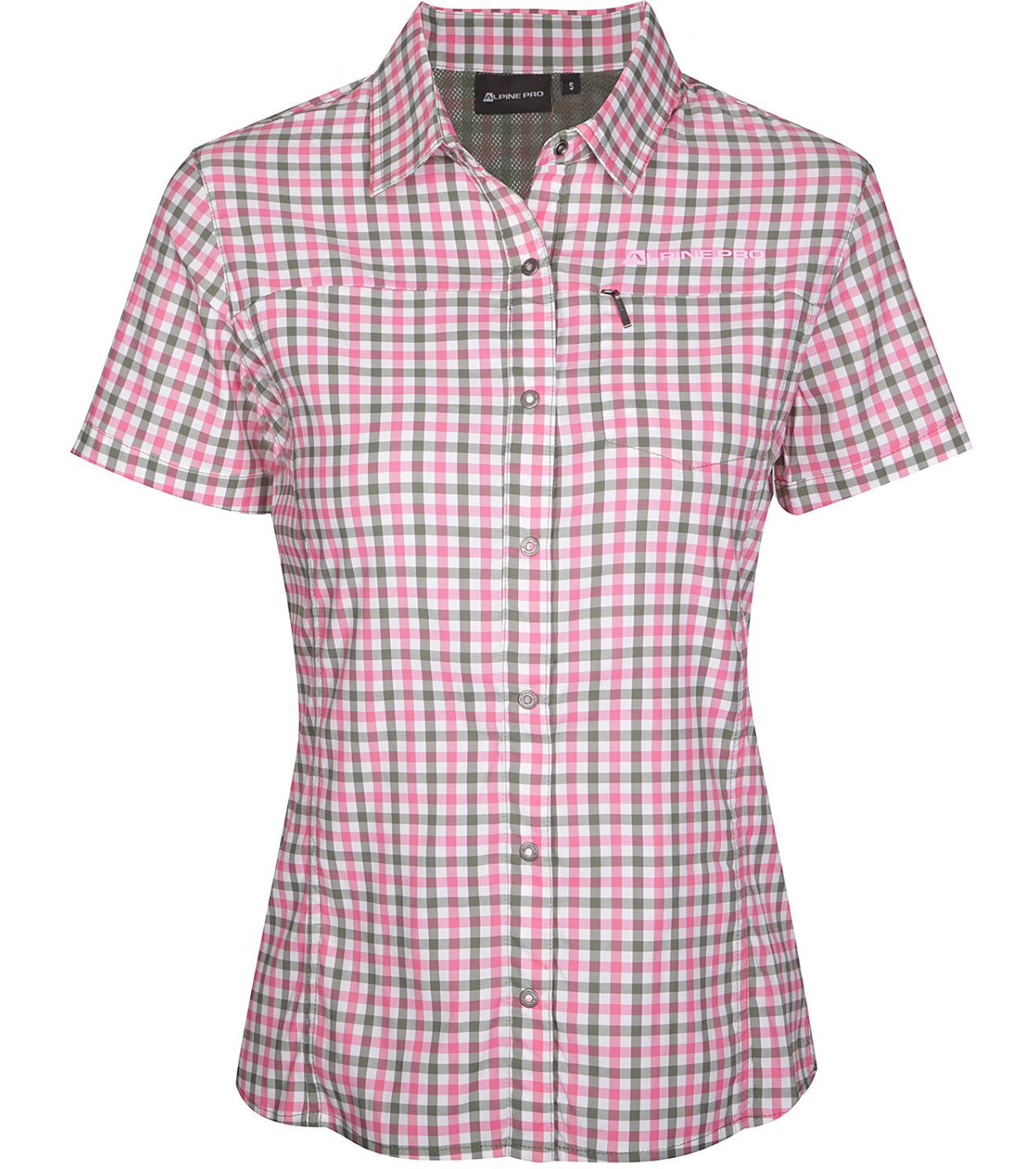 ALPINE PRO LURINA 4 Dámské košile LSHR021419 camellia rose XS