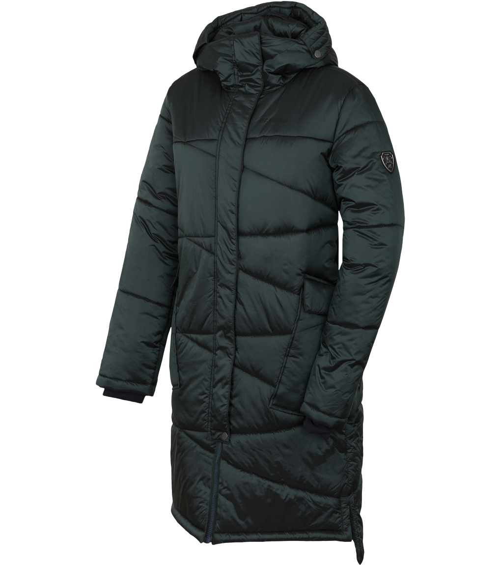 HANNAH MESA Dámský oversize kabát 10005350HHX01 scarab 42