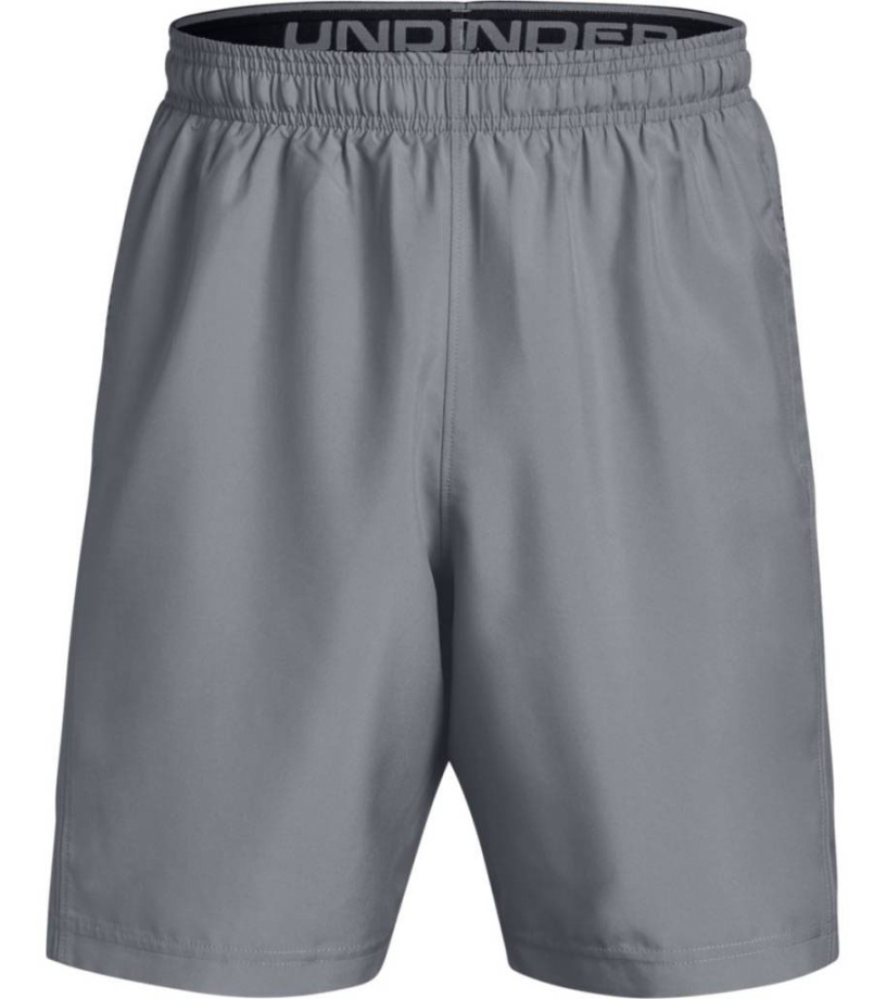 Under Armour Woven Graphic Shorts Pánské sportovní šortky 1309651-035 Steel M