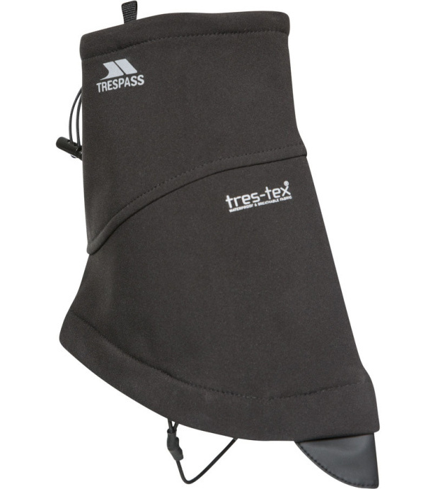 Trespass GETER Uni softshellové návleky na nohy UAACMIN20001-BLK BLACK OSFA