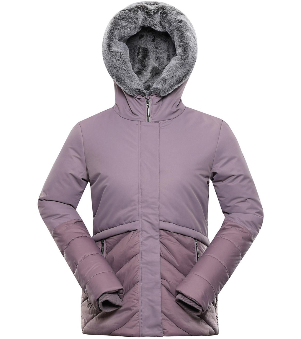 ALPINE PRO GABRIELLA 4 Dámská zimní bunda LJCS406831 quail M-L