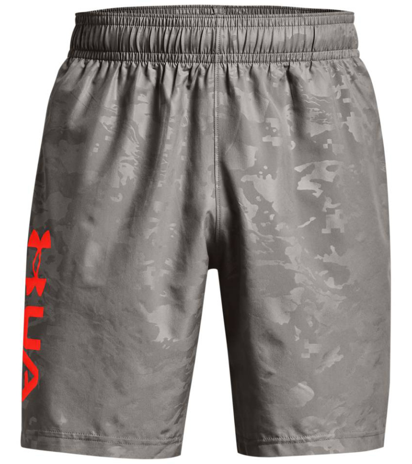 Under Armour Woven Emboss Shorts Pánské kraťasy 1361432-066 Gray S