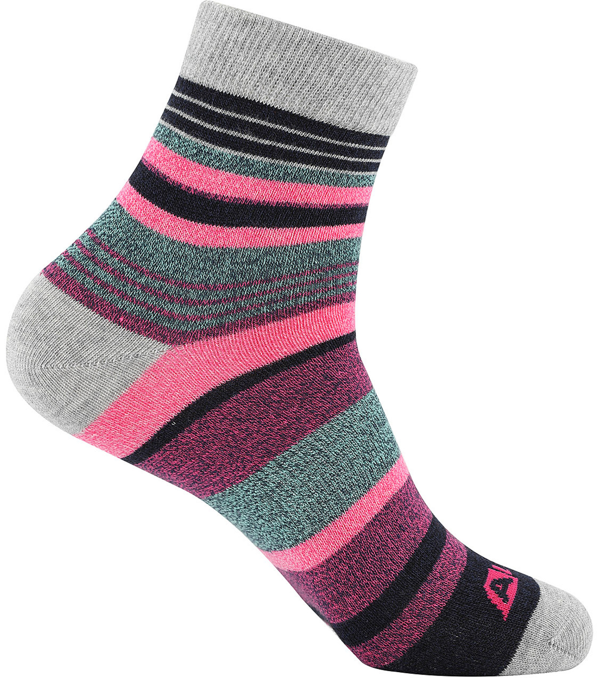 ALPINE PRO NEFISE Unisex ponožky USCT072810 růžová L