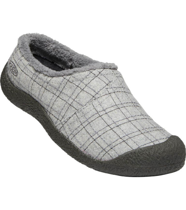 KEEN HOWSER WRAP SLIDE W Dámská zimní obuv 10007927KEN01 grey felt/plaid 5(38)