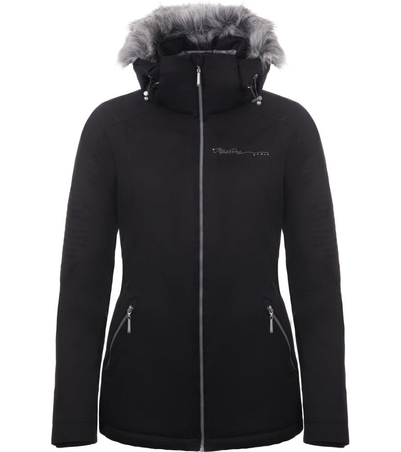 ALPINE PRO MEMKA 3 Dámská zimní bunda LJCM288990 černá L