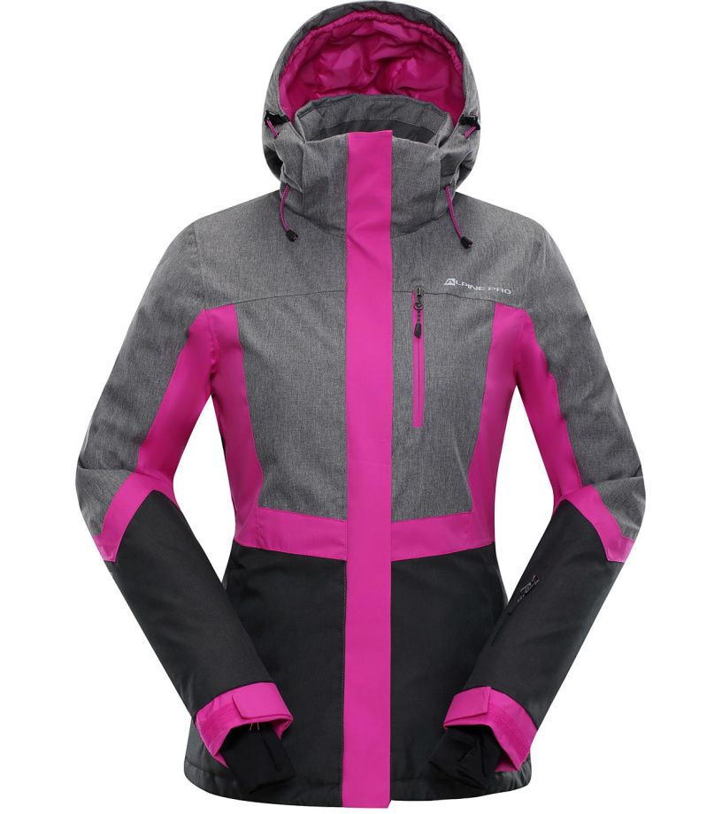 ALPINE PRO SARDARA 2 Dámská lyžařská bunda LJCM287411 fuchsiová L-L