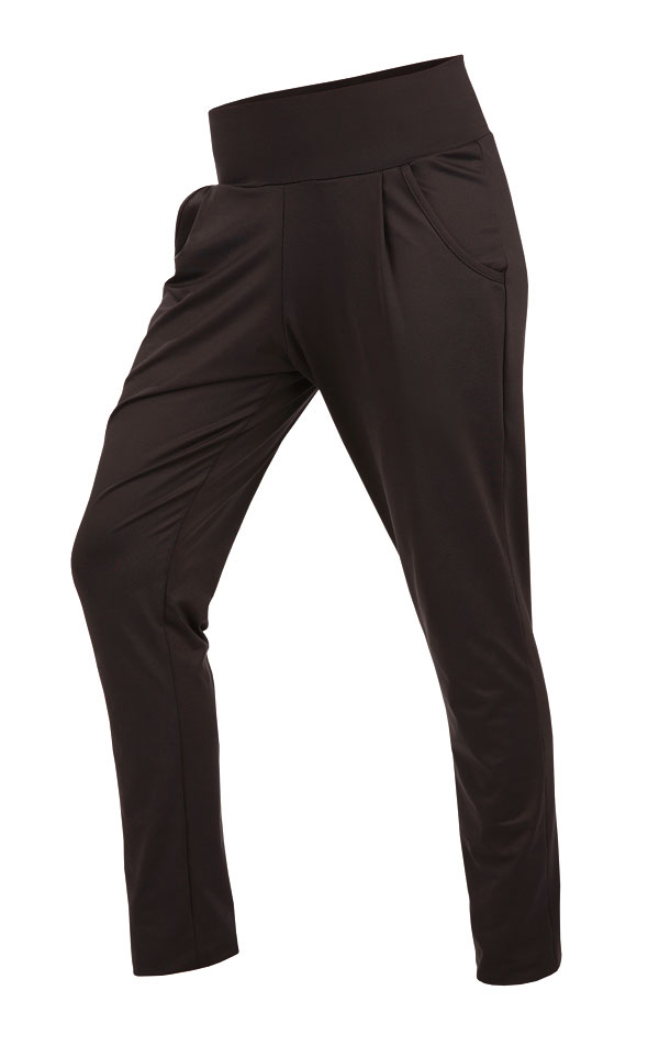 LITEX 9D201 Kalhoty dámské dlouhé s nízkým sedem černá S