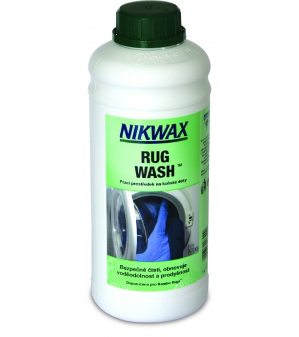 NIKWAX Rug Wash 1 l Speciální prací prostředek na zvířecí deky a oblečky 800163