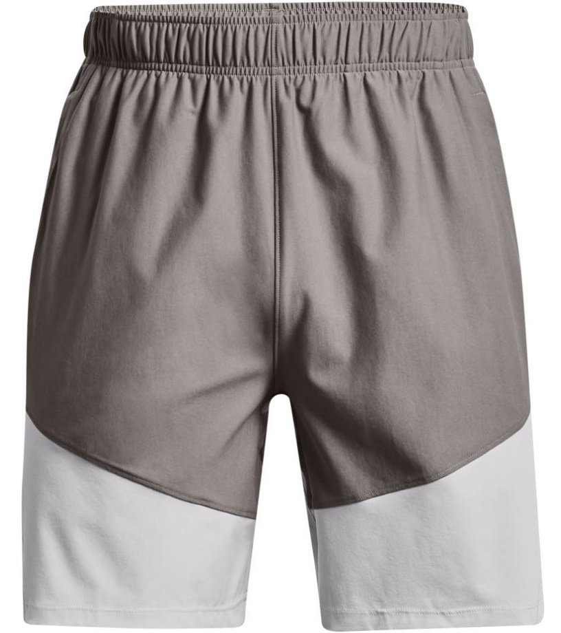 Under Armour UA Knit Woven Hybrid Shorts Pánské kraťasy 1366167-066 Gray M