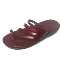 Dámské kožené pantofle MENI Faraon-Sandals