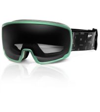 Lyžařské brýle - šedo-zelené GRAYS Spokey