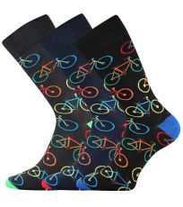 Pánské vzorované ponožky - 3 páry Wearel 014 Lonka