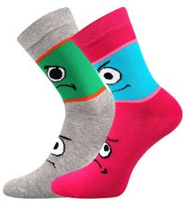 Dětské obrázkové ponožky - 2 páry Tlamik Boma