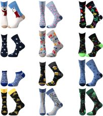 Unisex trendy ponožky - 12 párov Tucet Boma