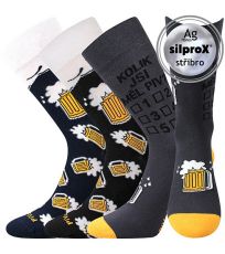 Pánské trendy ponožky - 3 páry PiVoXX Voxx