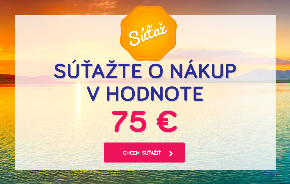 Súťaž o nákup v hodnote 75 €